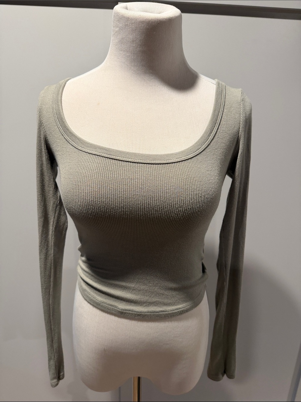 Garage Ribbed Tank Top in Sage